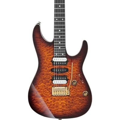 Ibanez Premium AZ47P1QM Dragon Eye Burst elektrische gitaar met gigbag