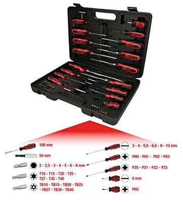 KS Tools 159.0100 Schroevendraaierset 39-delig