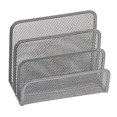 Q-CONNECT briefhouder 3 delig metaal zilver