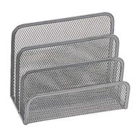 Q-CONNECT briefhouder 3 delig metaal zilver - thumbnail