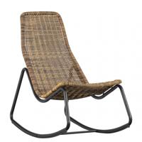 WOOOD Outdoor Schommelstoel 'Tom' Rattan, kleur Naturel - thumbnail