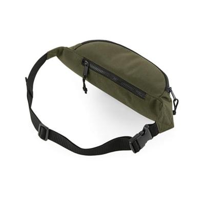 Atlantis BG282 Recycled Waistpack - Black - 38 x 14 x 8 cm