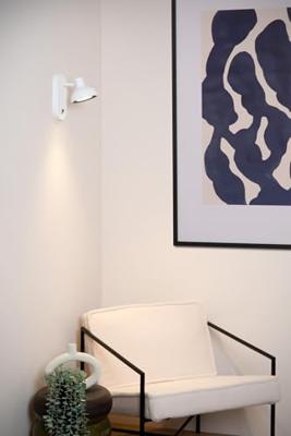 Lucide SENSAS Bedlamp 1xGU10 (ES111) - Wit