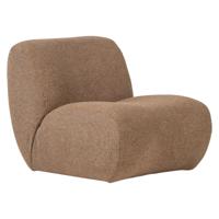Woood Nomu fauteuil chenille Lichtbruin - thumbnail