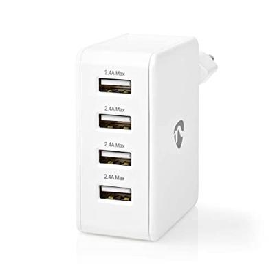 Nedis WCHAU481AWT oplader voor mobiele apparatuur Wit - thumbnail