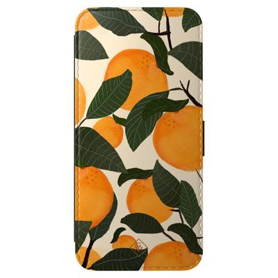 Samsung Galaxy A57 flipcase - Orange garden