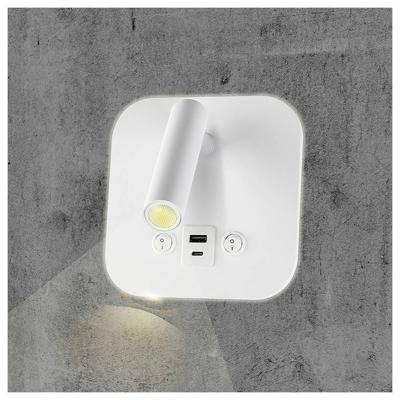 V-TAC VT-80068-W 240026 Bedlamp LED LED 8 W Warmwit Energielabel: F (A - G) Natural White