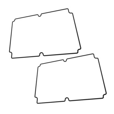 Hammond Electronics 1550Z124GASKET Afdichting Silicone Zwart (l x b x h) 171 x 121 x 2 mm 2 stuk(s)
