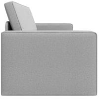 Vloersofa Bed Wolken grijs 245 x 78 x 77 cm Stof - thumbnail