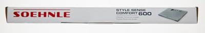 Soehnle 63864 style sense comfort 600 digitale personenweegschaal zilver