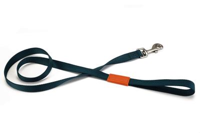 Hondenriem Uni 120cm x 15mm donkergroen