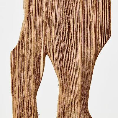 Brilliant TafellampChaumont rond zwart met hout - G94705/76