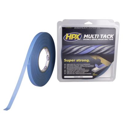 HPX Dubbelzijdige Multi-tack tape | Semi-transparant | 12mm x 25m - PA1225 - PA1225 HPX Dubbelzijdige Multi-tack tape | Semi-transparant | 12mm x 25m - PA1225 - PA1225