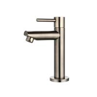 Fonteinkraan Sanilux 15,5x8,8 cm Gun Metal Geborsteld - thumbnail