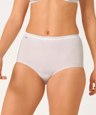 Sloggi Basic+ Maxi slip wit 4-pack = 3+1