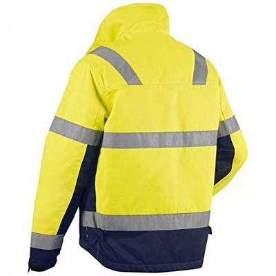 Blåkläder Winterjas High-Vis 48621811 | High Vis Geel/Marineblauw | Maat XL - 7330509370803 Blåkläder Winterjas High-Vis 48621811 | High Vis Geel/Marineblauw | Maat XL - 7330509370803
