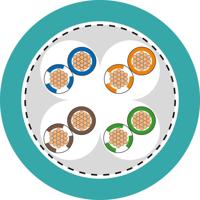 LAPP 2170489/1000 Netwerkkabel CAT 5e S/UTP 4 x 2 x 0.12 mm² Blauw 1000 m - thumbnail