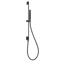 Glijstangset Tres 76 cm met Waterinlaat Mat Zwart Tres - thumbnail