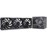 Seasonic MagFlow 1225PWM ARGB 120 PC-ventilator Zwart (b x h x d) 365.8 x 120.4 x 26.6 mm - thumbnail