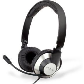 Creative Labs ChatMax HS-720 Headset Hoofdband Zwart, Zilver