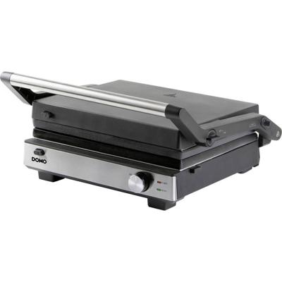 DOMO MULTIFUNKTIONALER KONTAKTGRILL 2-IN-1 Grill Zwart DOMO MULTIFUNKTIONALER KONTAKTGRILL 2-IN-1 Grill Zwart