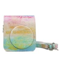 Rainbow Oil painting Pattern PU Leather Protective Camera Case Bag For FUJIFILM Instax Mini70 Camera - thumbnail