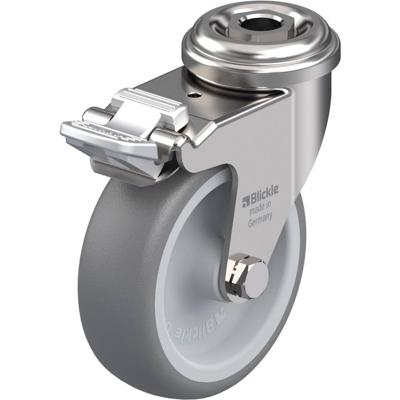 Blickle LRXA-TPA 75G-FI Zwenkwiel met rem Wieldiameter: 75 mm Draagvermogen (max.): 75 kg 1 stuk(s)