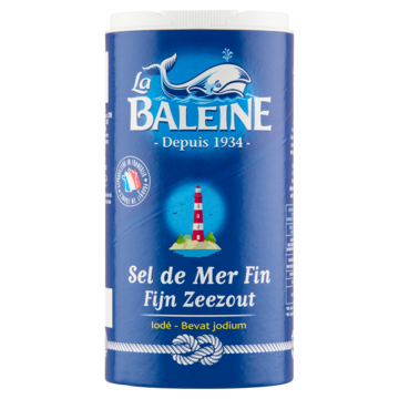 La Baleine - Sel De Mer Fine Sea Salt - 500g