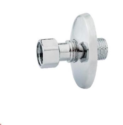 Kirchhoff Rechte verbindingsstuk, 1/2"ET x 1/2"IT, met rozet (2x) - 986262455