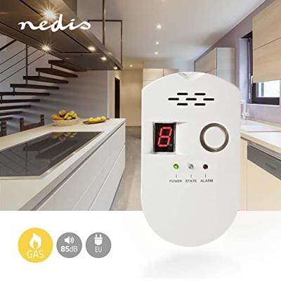 Nedis DTCTG10CWT Gasdetector EN50194 Lpg/aardgas/steenkool