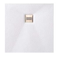 Boss & Wessing Composiet Douchebak Square 80x80 cm Wit - Pizarra - thumbnail