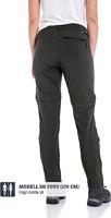 Schoffel Ascona Zip Off Afritsbroek Dames asphalt 44 - thumbnail