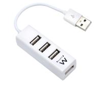 Hub USB Ewent EW1122 Wit - thumbnail