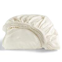 Cinderella Dubbel Jersey Topper Hoeslaken Ivoor-Lits-jumeaux (160x200/210 cm) - thumbnail