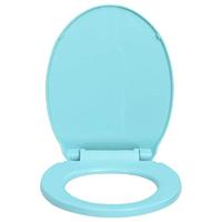 VidaXL Toiletbril soft-close ovaal groen - thumbnail