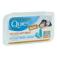 Quies Mini Gehoorbescherming Schuim 3 Paar Oordoppen - thumbnail