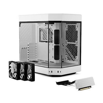 HYTE Y60 Snow White Edition midi tower behuizing - thumbnail