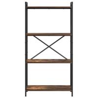 Boekenkast Gerookt eiken 60 x 30 x 118 cm Spaanplaat - thumbnail