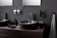 Zeepdispencer Kosmos Metaal Mat Zwart Haceka - thumbnail