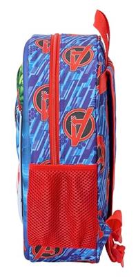 Kinderrugzak The Avengers Rood Donkerblauw 27 x 33 x 10 cm 3D