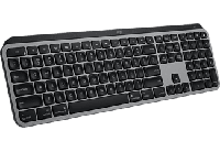 Logitech MX Keys for Mac toetsenbord RF-draadloos + Bluetooth QWERTY US International Aluminium, Zwart - thumbnail