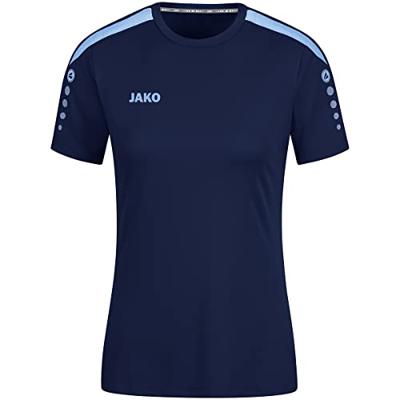 JAKO 4223K Shirt Power Km Kids - Marine/Hemelsblauw - 140