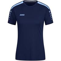 JAKO 4223K Shirt Power Km Kids - Marine/Hemelsblauw - 140 - thumbnail