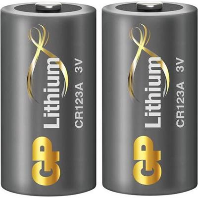 GP Ultra CR123A Lithium Batterij (2x) GP Ultra CR123A Lithium Batterij (2x)