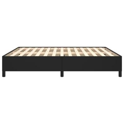 Bedframe kunstleer zwart 180x200 cm Bedframe kunstleer zwart 180x200 cm