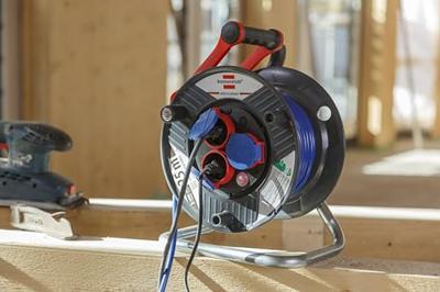 Brennenstuhl kabelhaspel Garant 180 | 25m VDE kabel | 1219850 - 1219850 - thumbnail