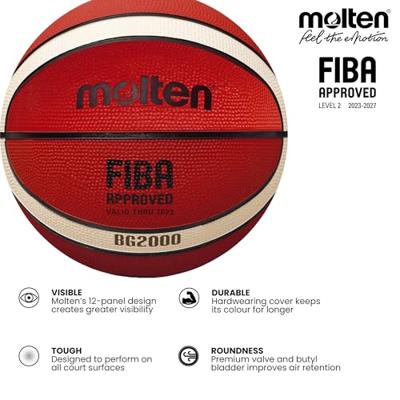 Molten Basketbal BG2000 Oranje / Ivoor (opvolger GR) Molten Basketbal BG2000 Oranje / Ivoor (opvolger GR)