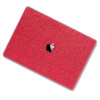 Lunso MacBook Pro 16 inch (2019) cover hoes - case - Glitter Rood - thumbnail