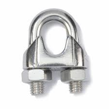 Staaldraadklem rvs 1/2 12 mm