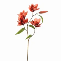 Pure Royal kunsttak hippeastrum 74cm zalm - thumbnail